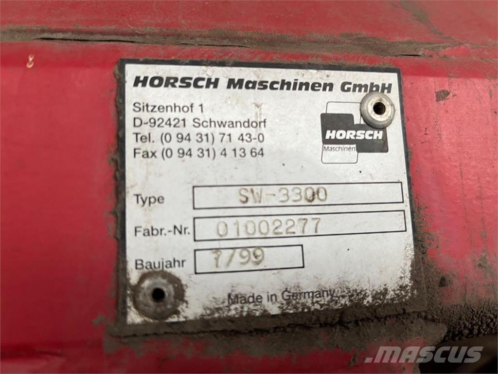 Horsch SW-3300 Perforadoras combinadas