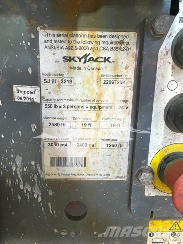 SkyJack SJ3219 Plataformas tijera