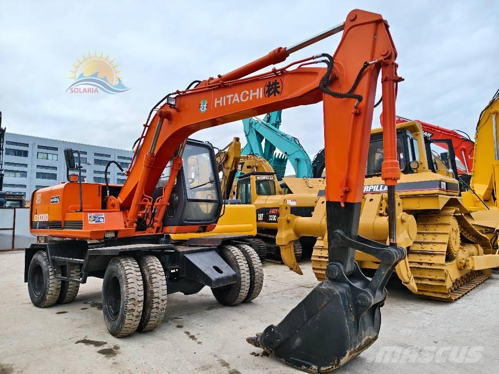 Hitachi EX 100 W D Excavadoras de ruedas