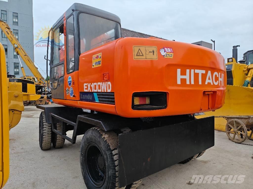 Hitachi EX 100 W D Excavadoras de ruedas