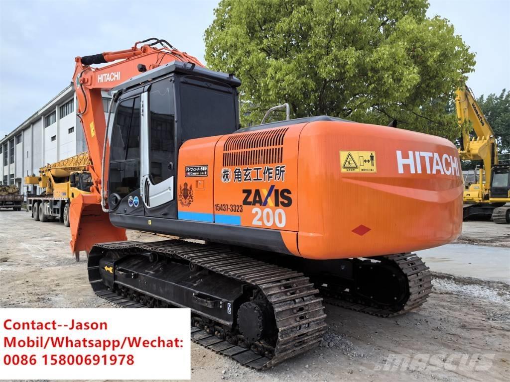 Hitachi ZX 200 Excavadoras sobre orugas