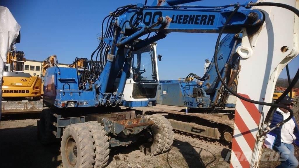Liebherr A900 Excavadoras de ruedas