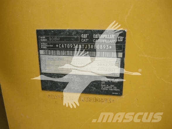 CAT 938M Cargadoras sobre ruedas