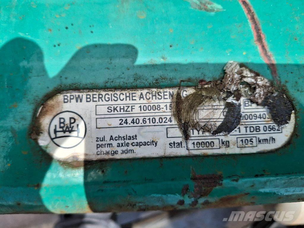 BPW SKHZF 10008-15 Ejes