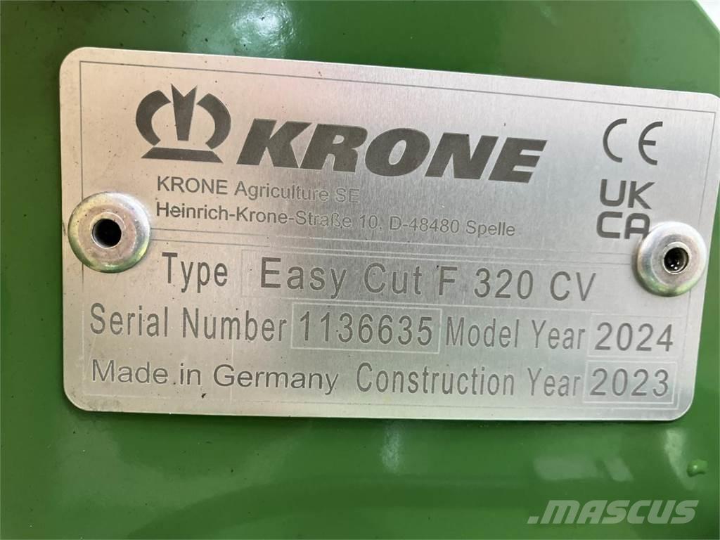 Krone EC F 320 CV Podadoras