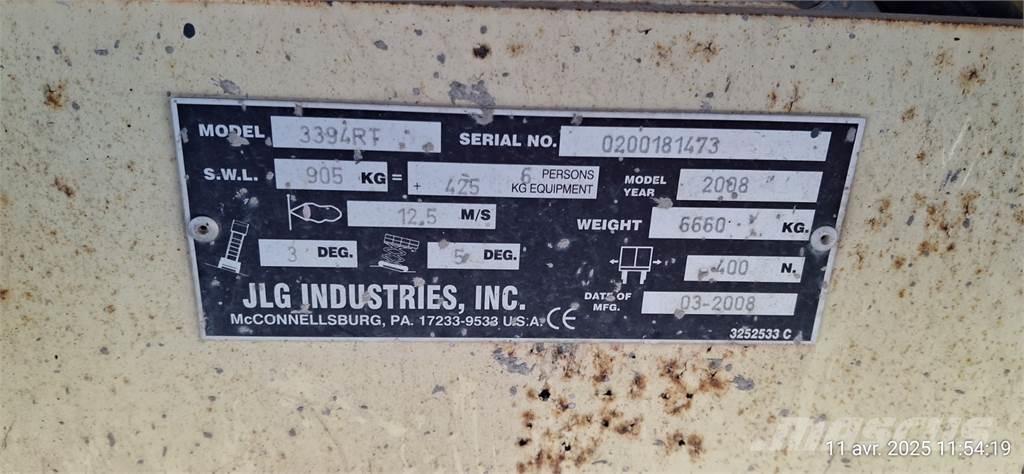 JLG 3394RT Plataformas tijera