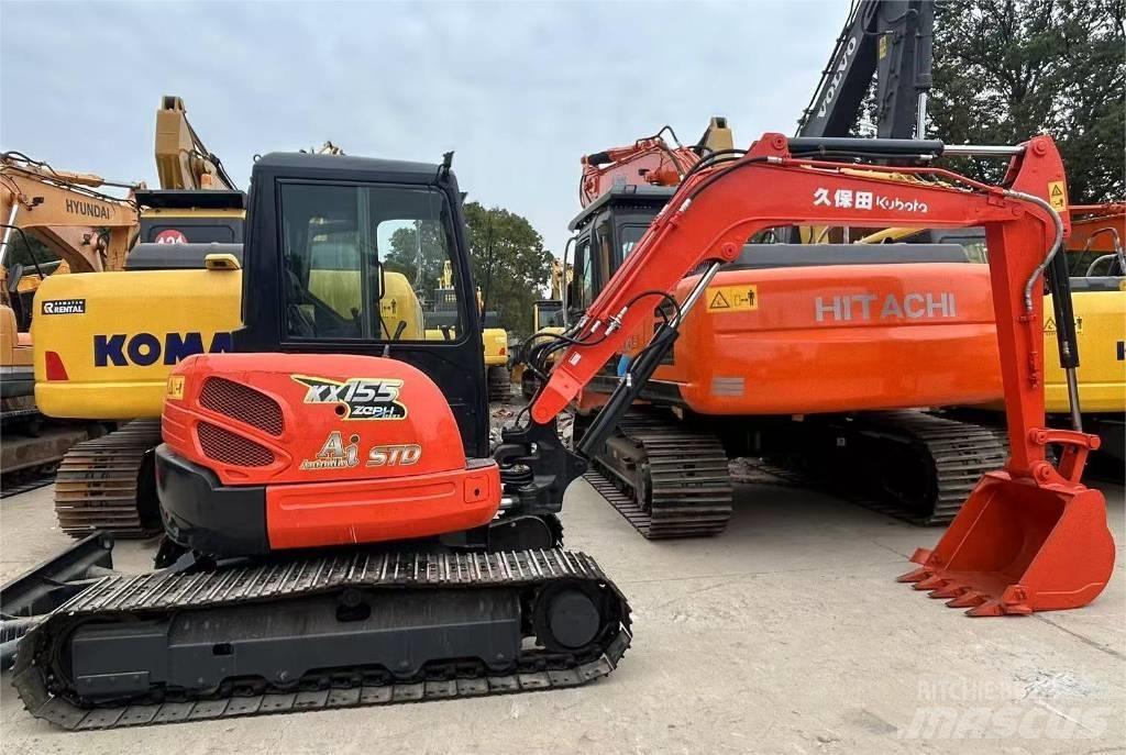 Kubota KX 155 Excavadoras sobre orugas