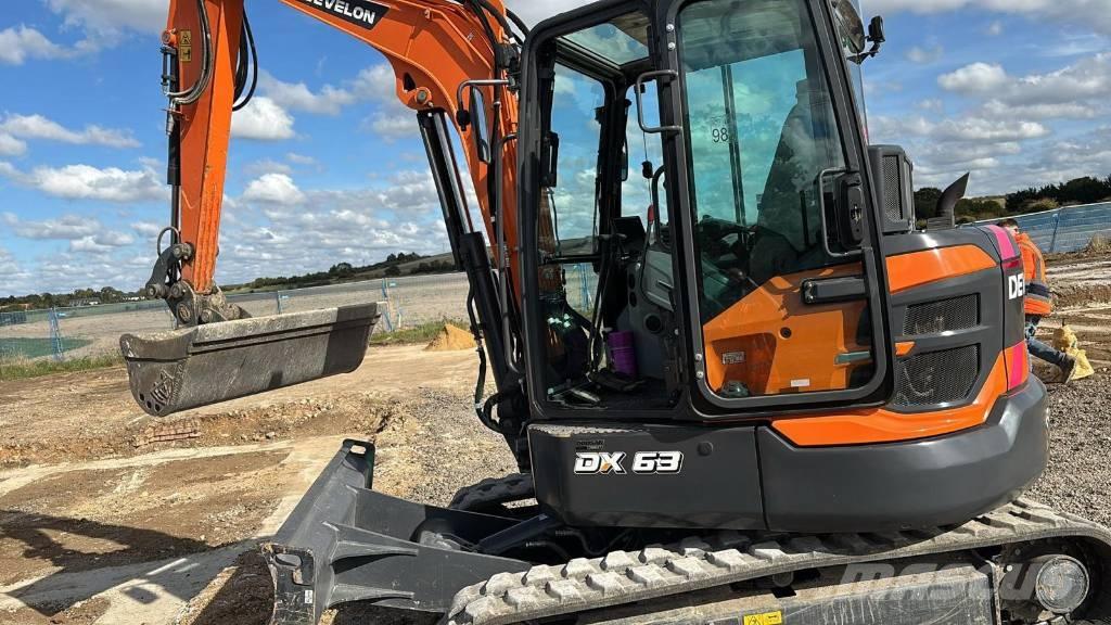 Develon DX 63-7 Miniexcavadoras