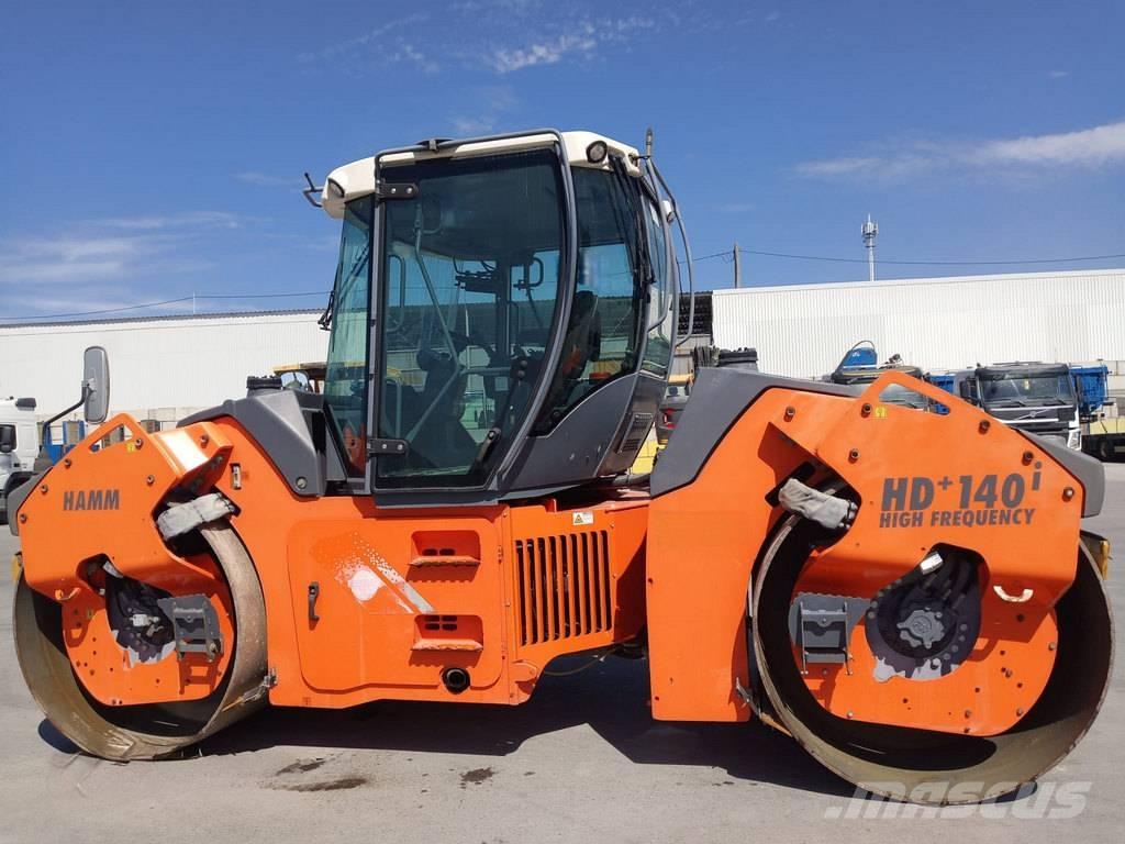 Hamm HD+ 140i VV-HF Rodillos de doble tambor