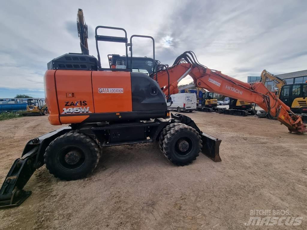 Hitachi ZX145W Excavadoras de ruedas