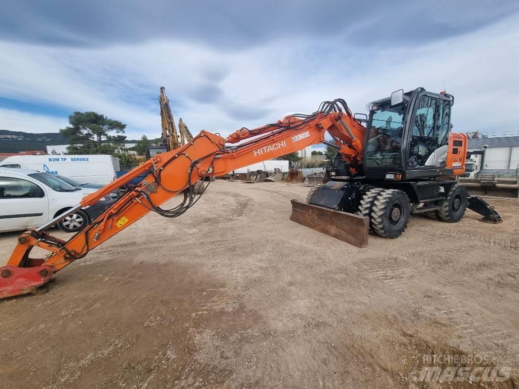 Hitachi ZX145W Excavadoras de ruedas