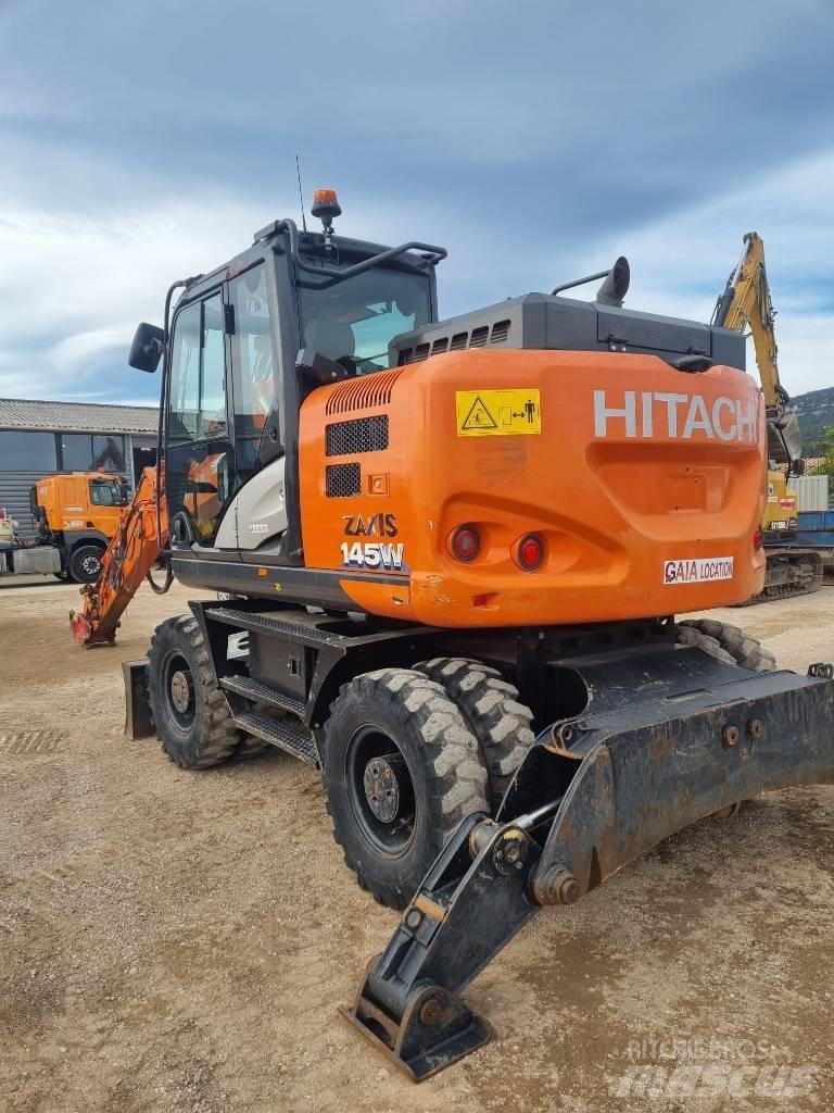 Hitachi ZX145W Excavadoras de ruedas