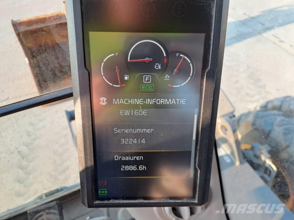 Volvo EW160E Excavadoras de ruedas