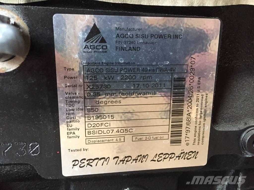 Sisu diesel 49 engine spare parts Transportadoras