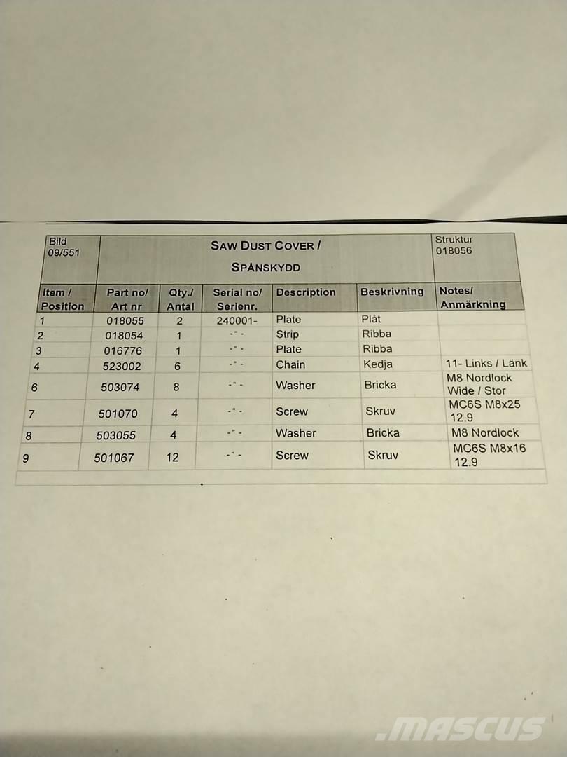 Log Max 018056 Cabezales cortadores