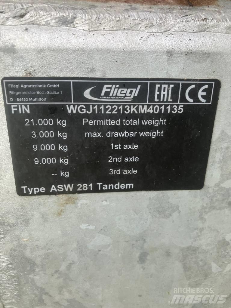 Fliegl asw 281 Otros remolques