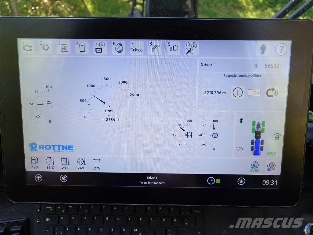 Rottne H11C Cosechadoras