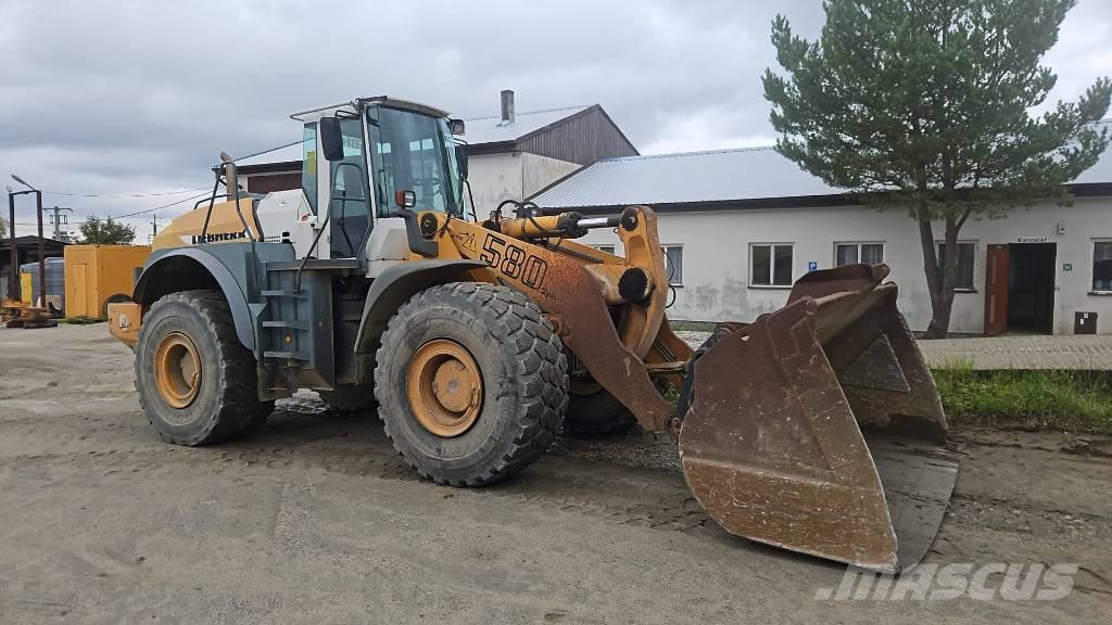 Liebherr L 580 Cargadoras sobre ruedas