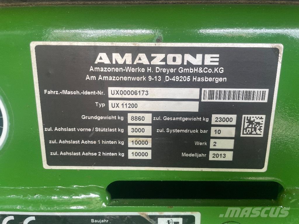 Amazone UX 11200 Pulverizadores arrastrados