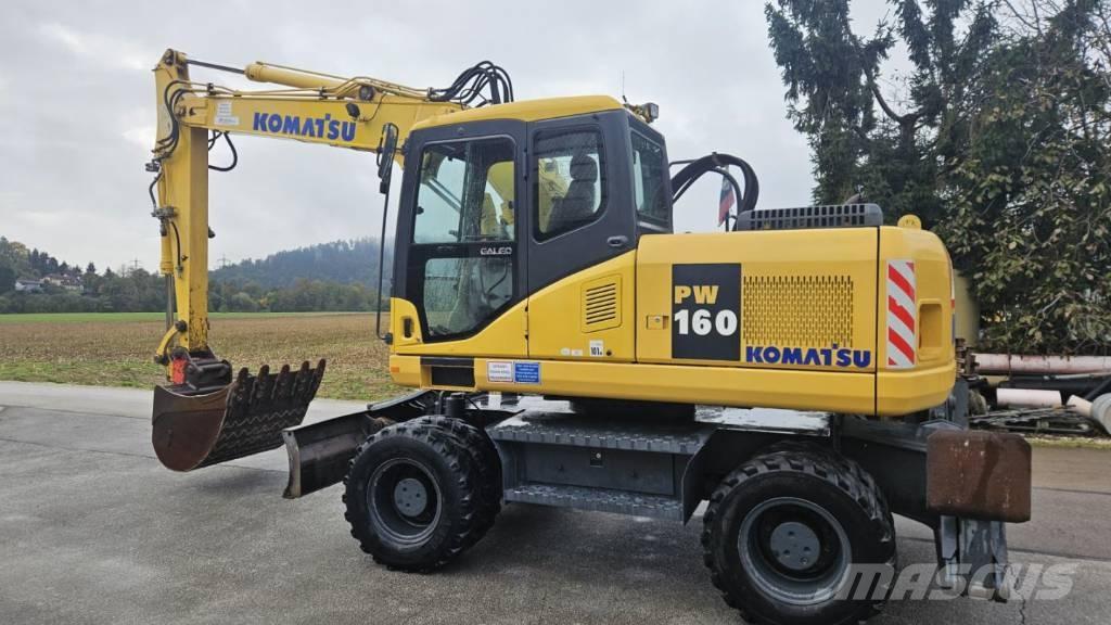 Komatsu PW 160-7K Excavadoras de ruedas