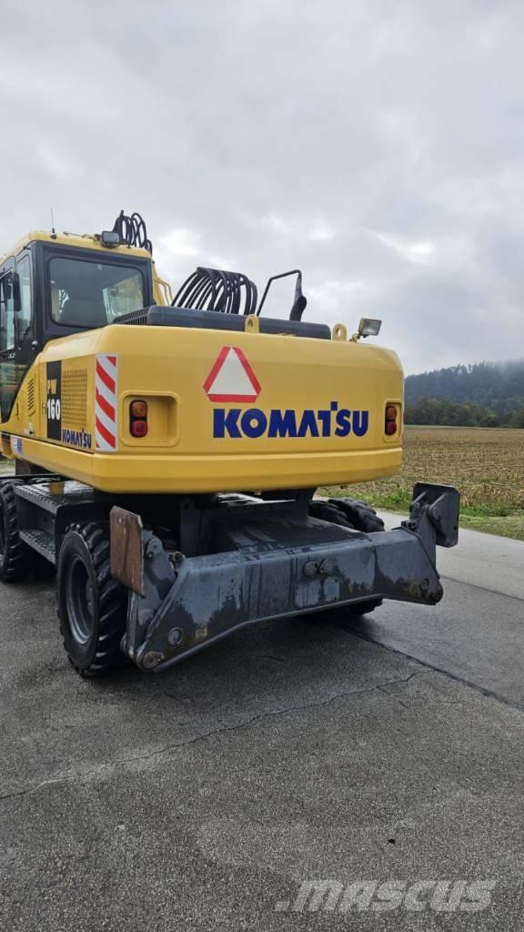 Komatsu PW 160-7K Excavadoras de ruedas