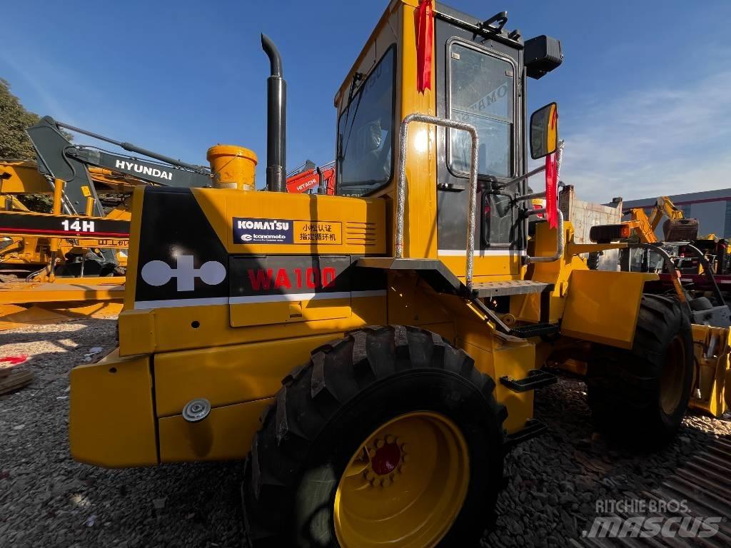 Komatsu WA100 Cargadoras sobre ruedas