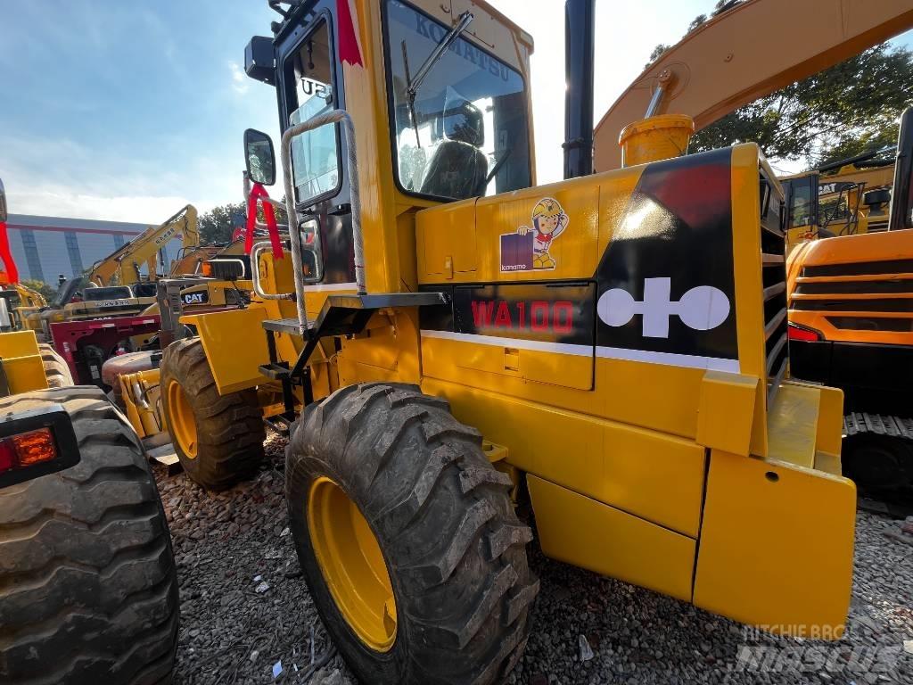 Komatsu WA100 Cargadoras sobre ruedas