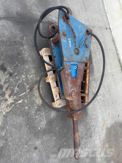 Krupp 280 KG Martillos hidráulicos