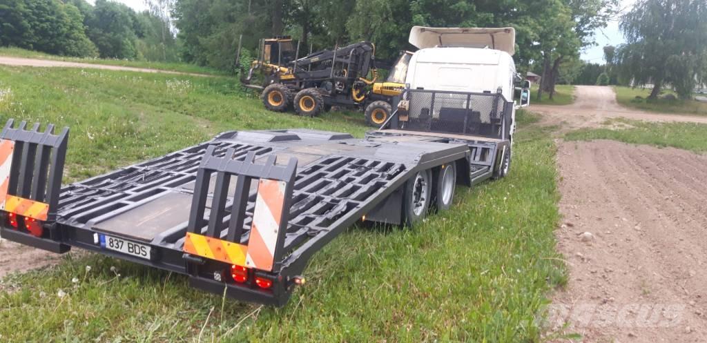Scania P 114-380 Camiones de transporte de maquinaria forestal