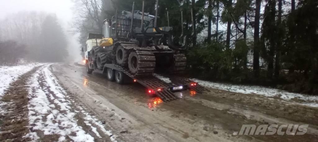 Scania P 114-380 Camiones de transporte de maquinaria forestal