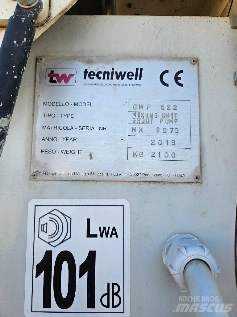  Tecniwell  GMP522 Mezcladoras de cemento y hormigón