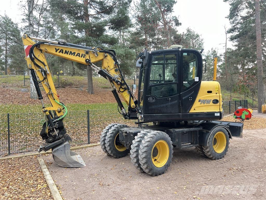 Yanmar B75W Excavadoras de ruedas