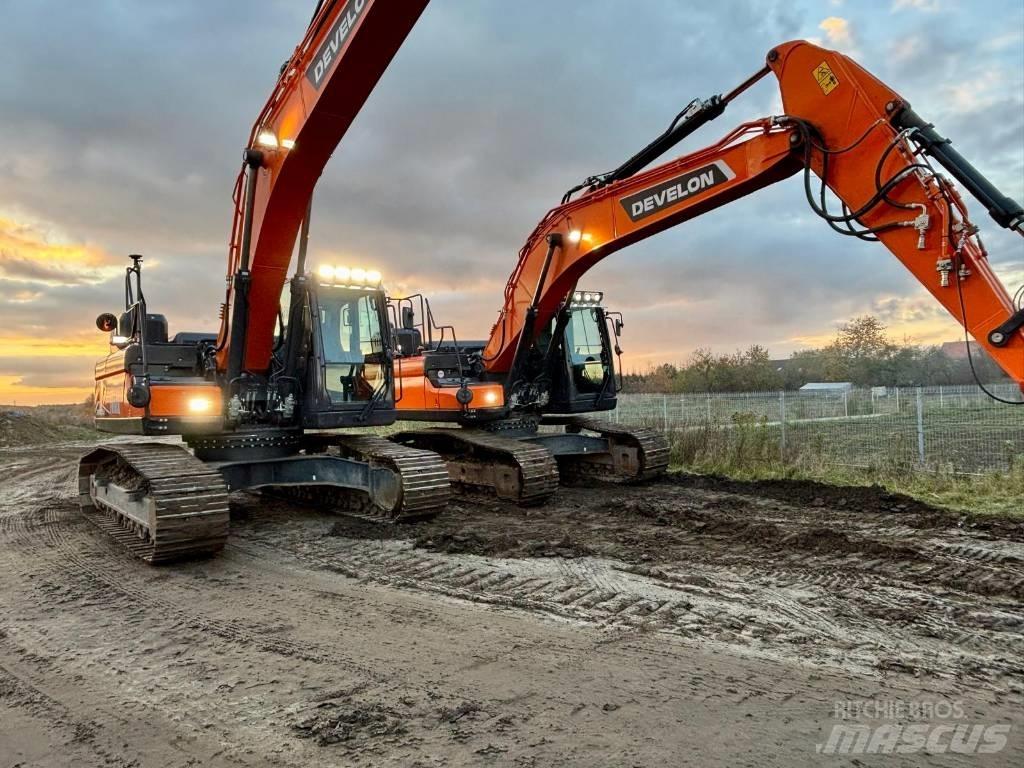 Doosan DX 255 Excavadoras sobre orugas