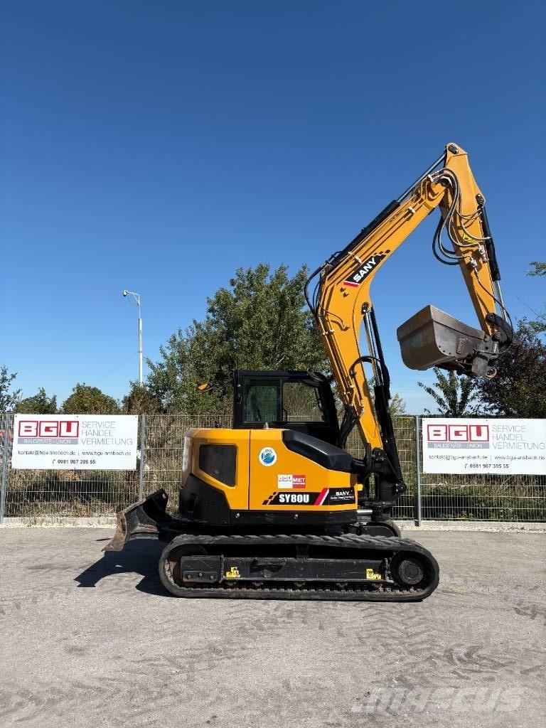 Sany SY 80 U Excavadoras 7t - 12t