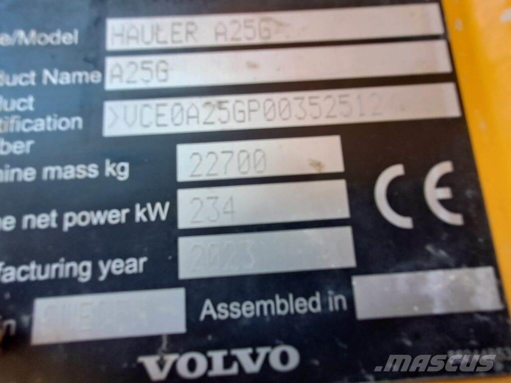 Volvo A25G Camiones articulados