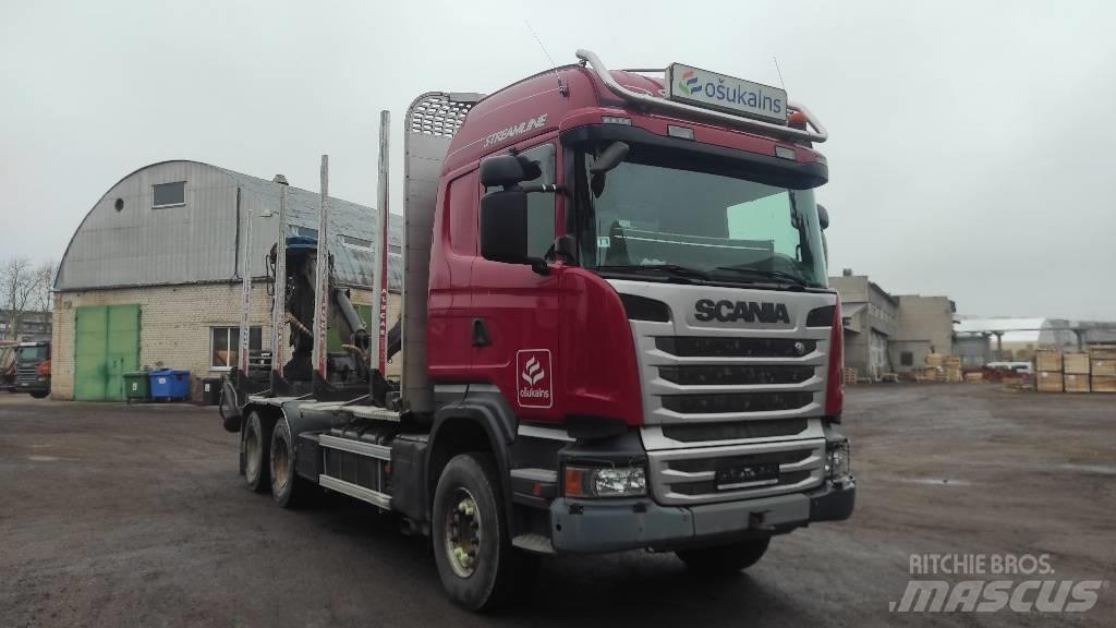 Scania R410 Transportes de madera