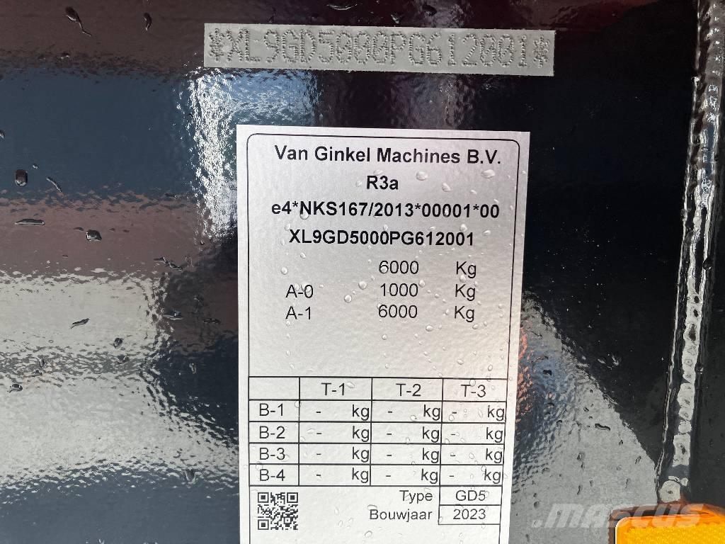 VGM GD 5 Remolques con caja de volteo