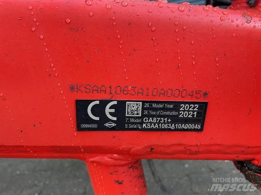 Kuhn GA 8731 Rastrilladoras y rastrilladoras giratorias