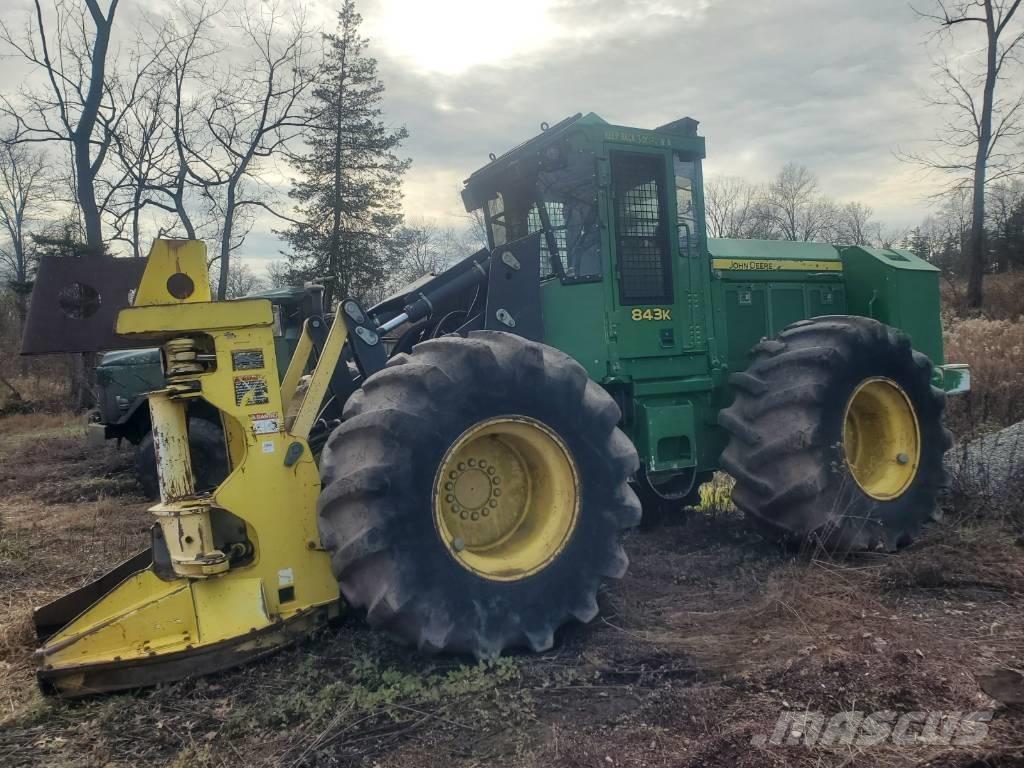 John Deere 843 K Taladoras apiladoras