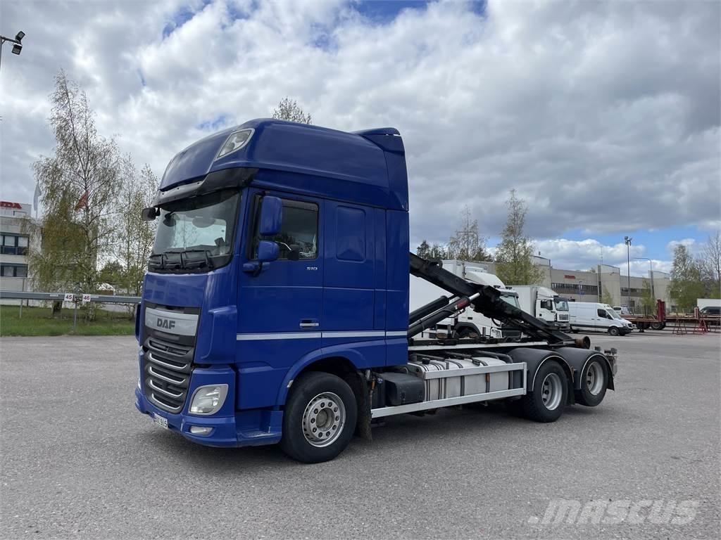 DAF XF510 6x2 Camiones elevadores de gancho