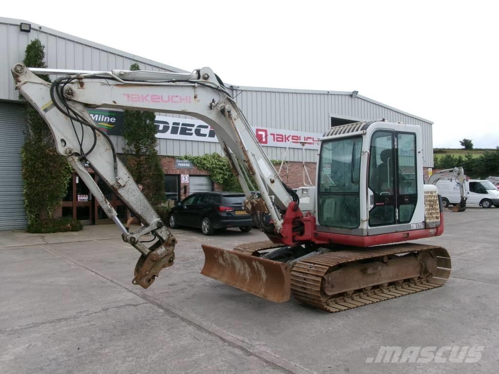 Takeuchi TB 175 Excavadoras 7t - 12t