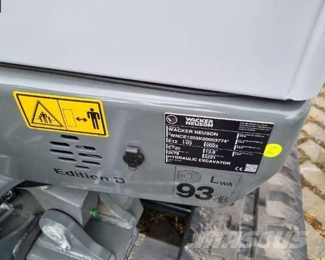 Wacker Neuson ET18 Excavadoras sobre orugas