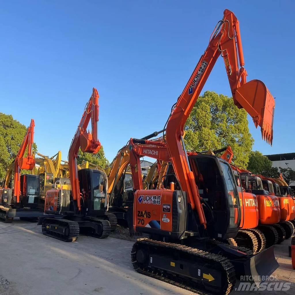 Hitachi ZX 70 Excavadoras sobre orugas