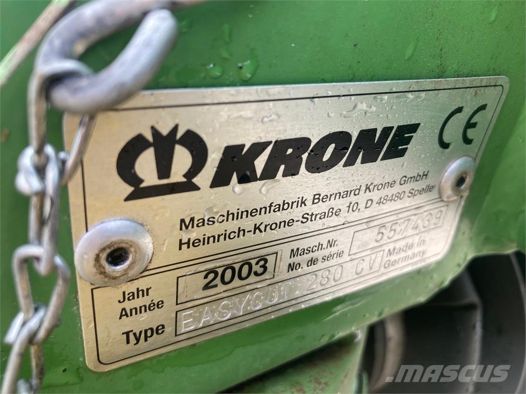 Krone EC R 280 CV Podadoras