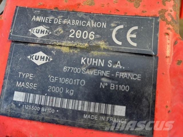 Kuhn GF 10601 TO Rastrilladoras y rastrilladoras giratorias