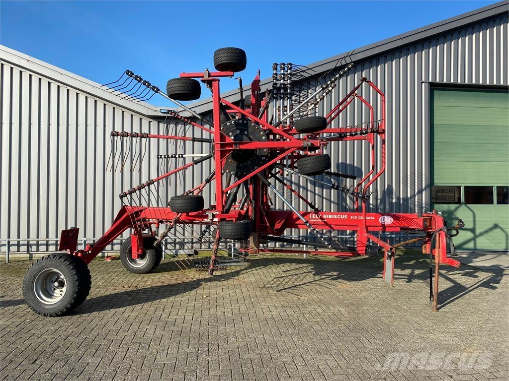 Lely hibiscus 915 Rastrilladoras y rastrilladoras giratorias