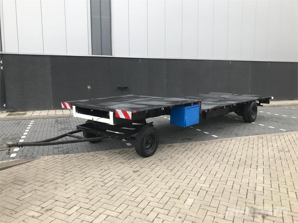  Platte wagen Remolques para transporte de animales