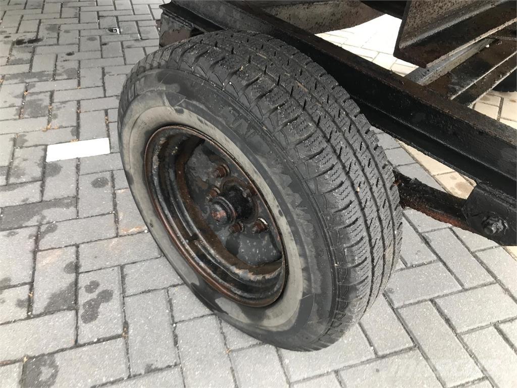  Platte wagen Remolques para transporte de animales