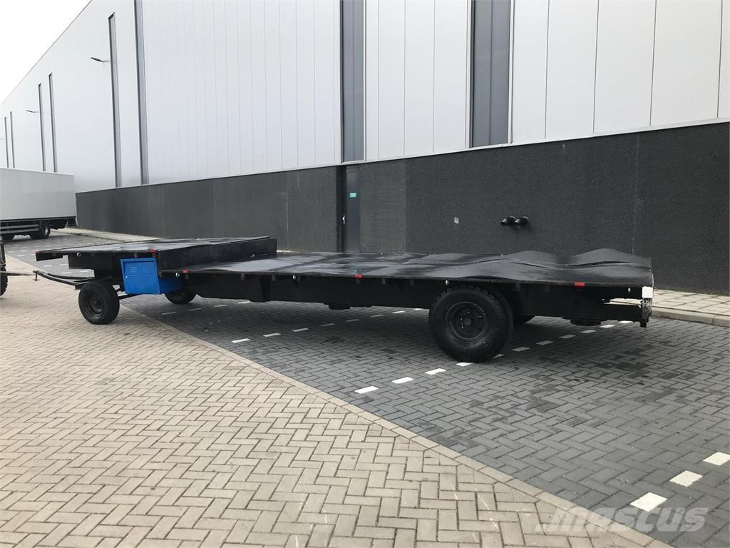  Platte wagen Remolques para transporte de animales