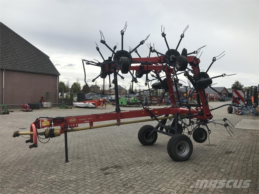 Vicon Fanex 1103 C Rastrilladoras y rastrilladoras giratorias